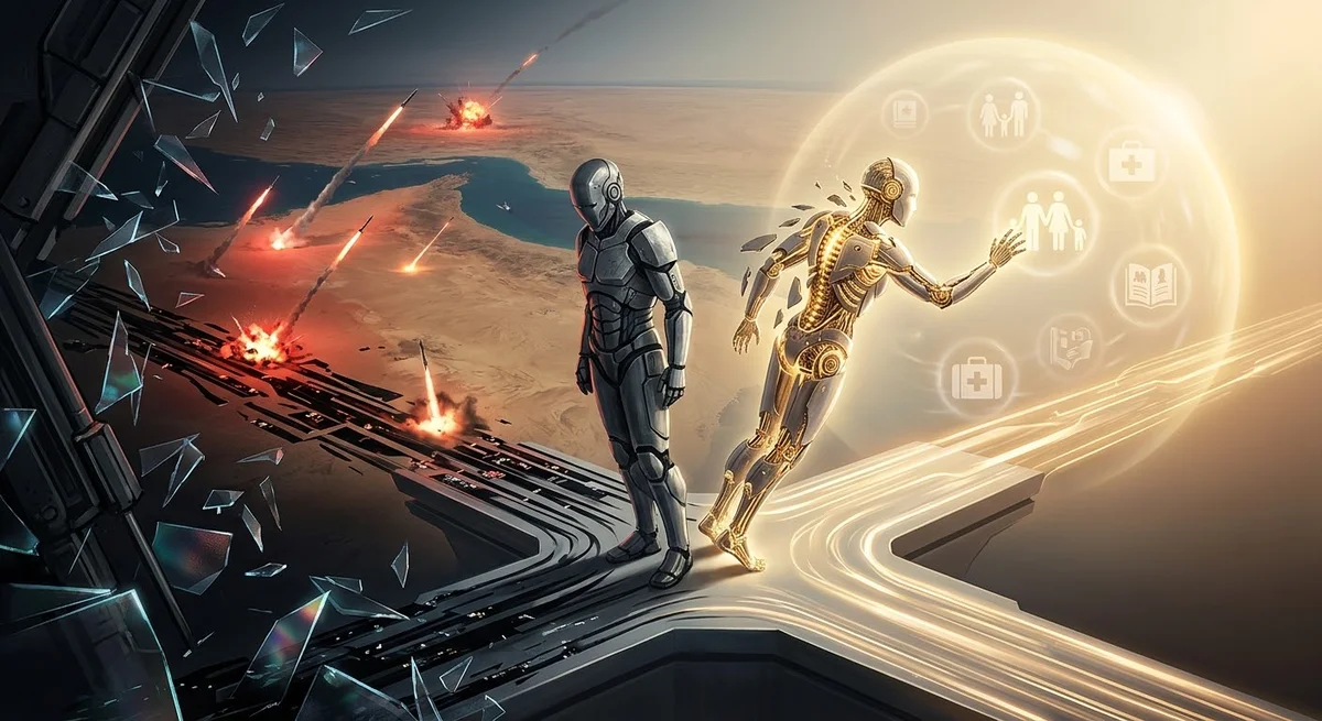 AI hesitation between armor and endoskeleton